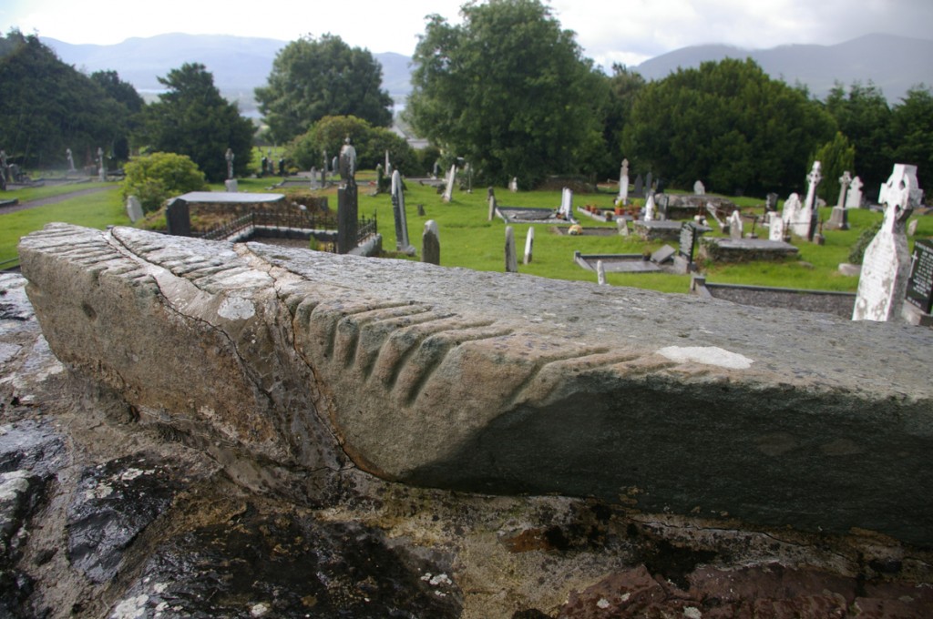 7th Century Ogham Stone - Photo by Corey Taratuta