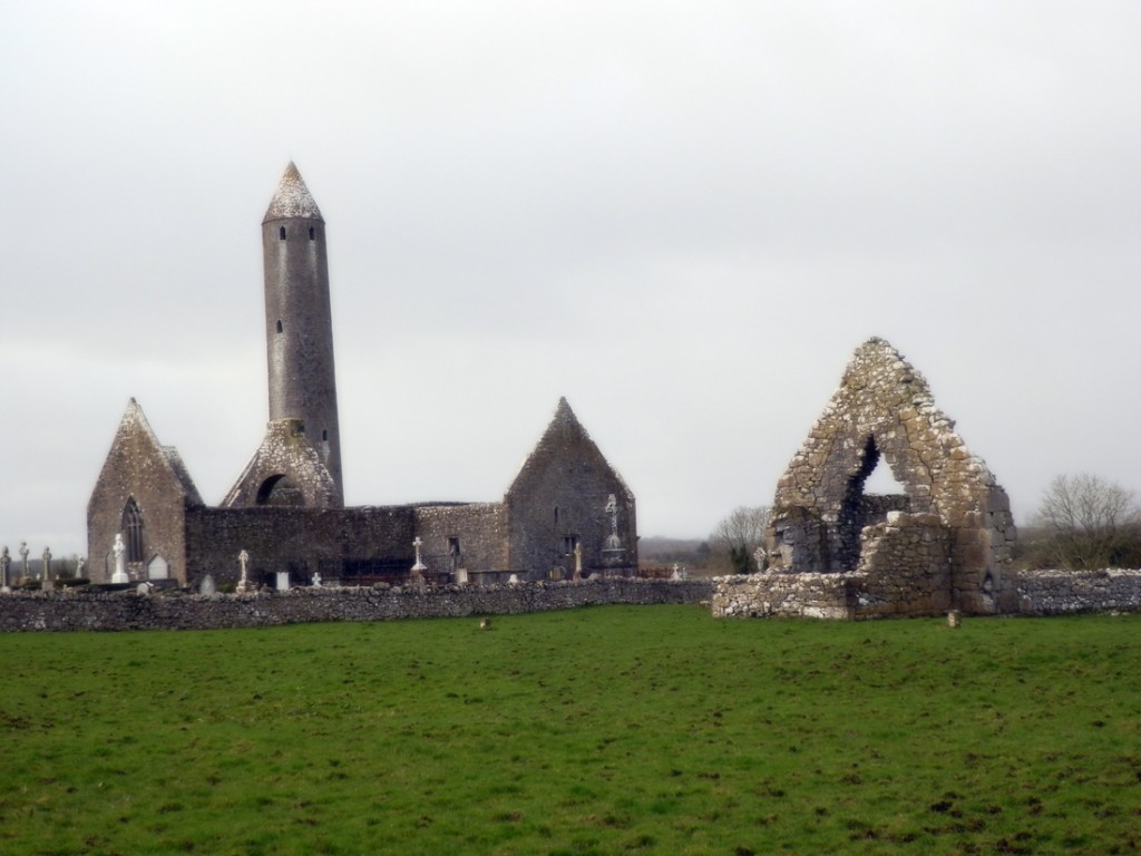 Kilmacduagh Monastery - Photo by Tony Calland