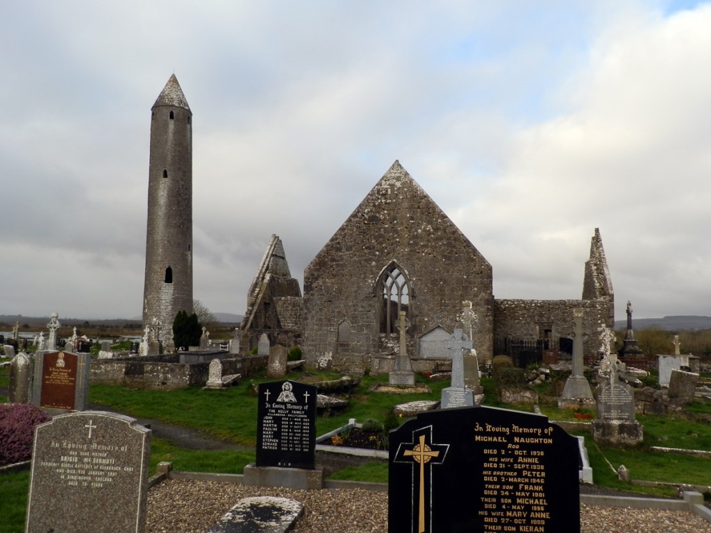 Kilmacduagh Monastery - Photo by Tony Calland