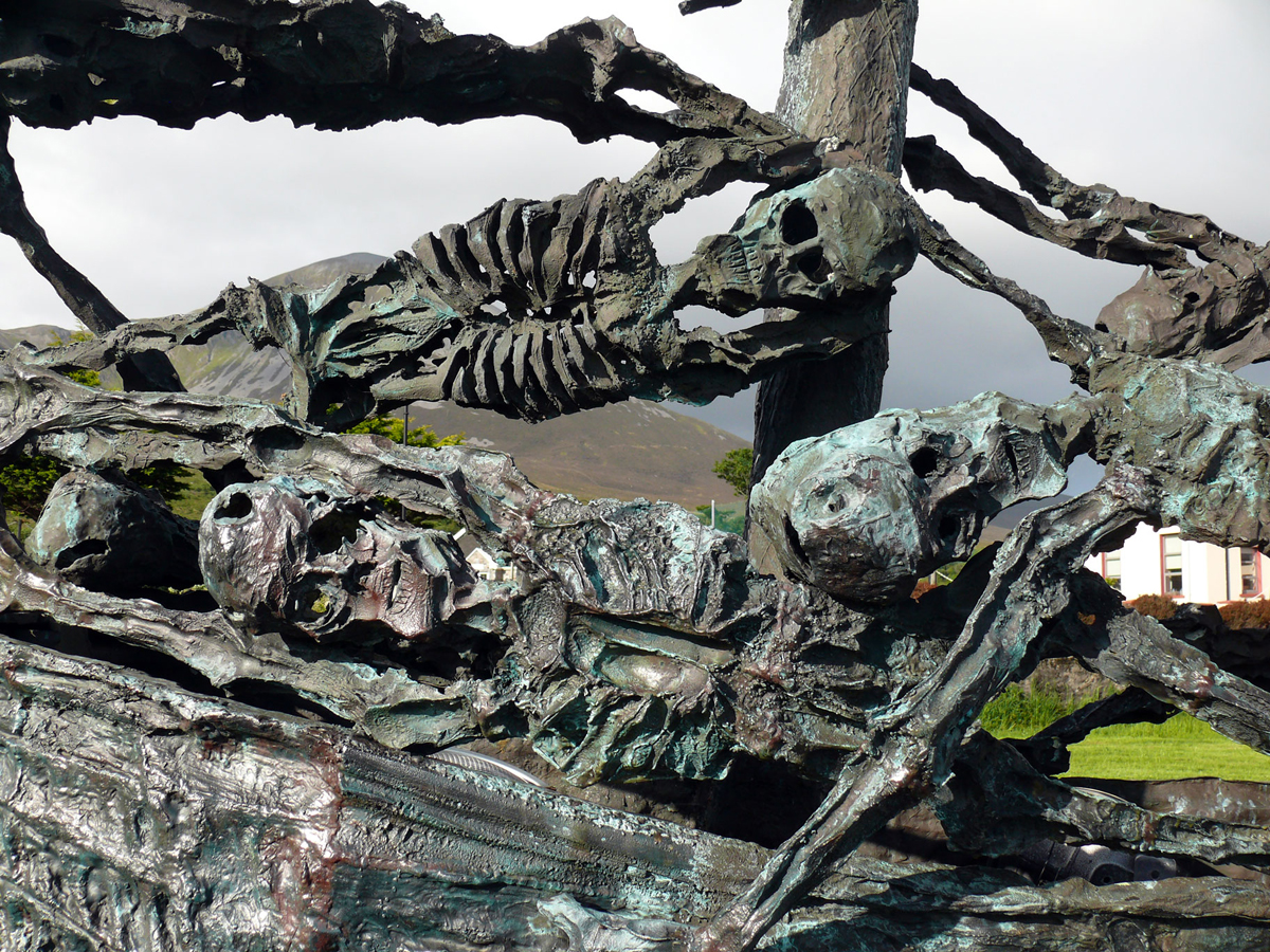 Famine Memorial – A Haunting Reminder: Westport, Co Mayo