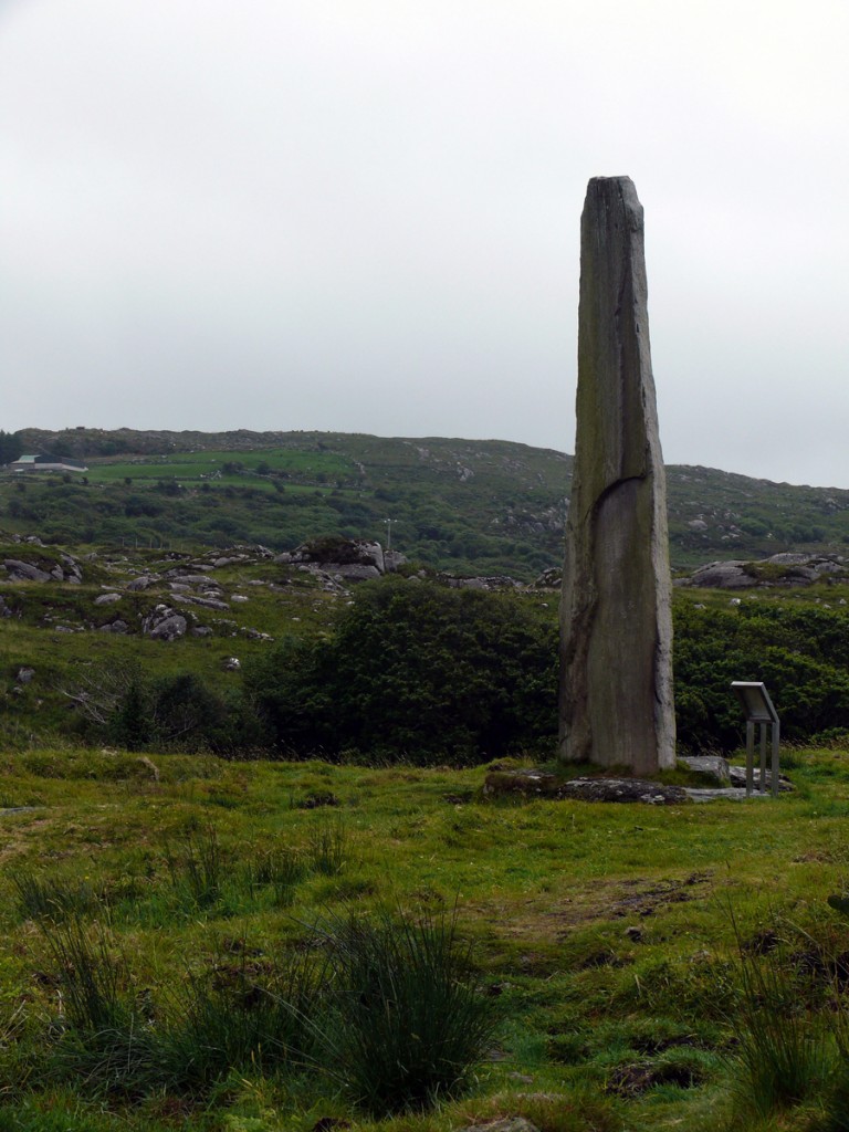 Ballycrovane Ogham Stone - Photo by Christy Nicholas