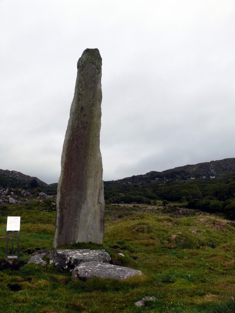 Ballycrovane Ogham Stone - Photo by Christy Nicholas