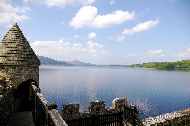 Lough Gill from the walls of Parkes Castle - Photo by Corey Taratuta