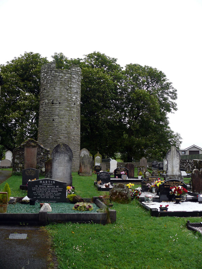 The Only Round Tower in Antrim at St Patrick’s Church: Armoy, Co Antrim