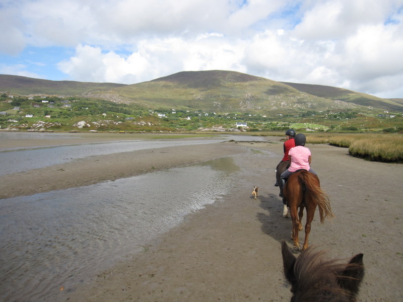 Horseback Riding on the Beach: Caherdaniel, Co Kerry
