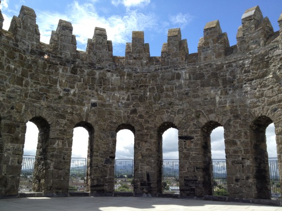 On the Roof of Nenagh Castle - Photo by Corey Taratuta