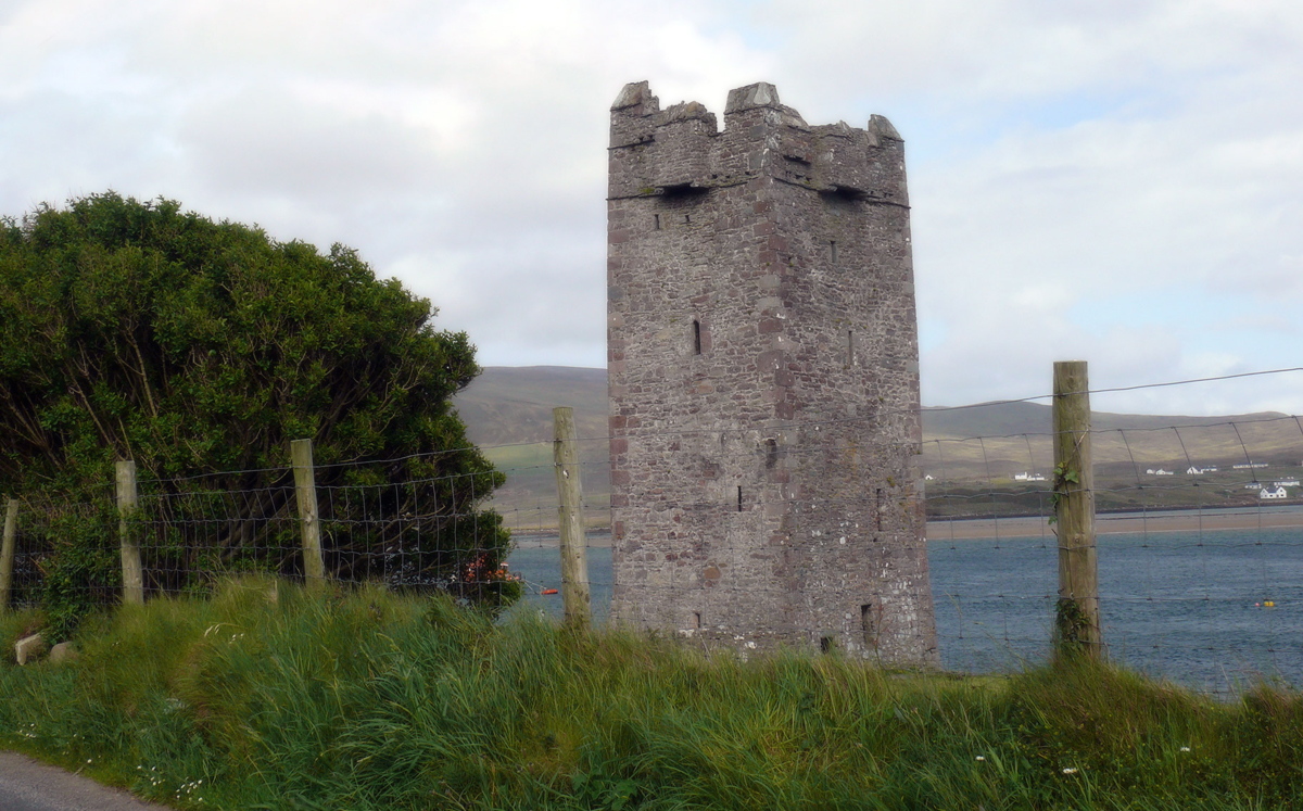 Grainne’s Tower – Killdavnet Castle: Achill Island, Co Mayo