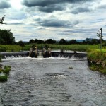 View of the Weir from Ballyartella Bridge - Photo by Corey Taratuta