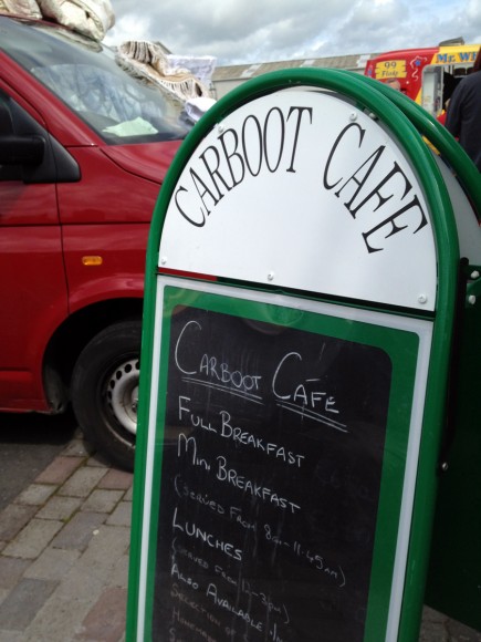 Cafe at the Kilkenny Car Boot Sale - Photo by Corey Taratuta