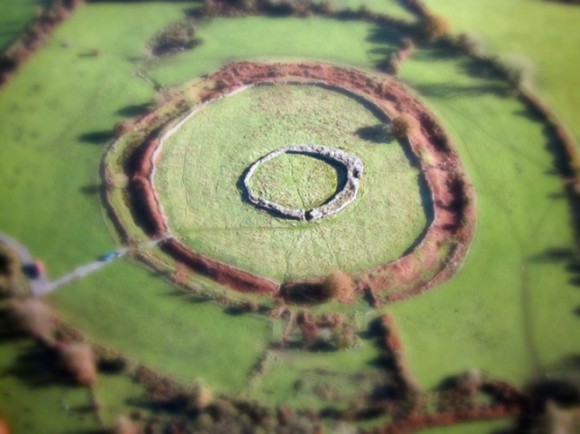 Rathgall Hill Fort - Photo by Rathwood Garden Centre