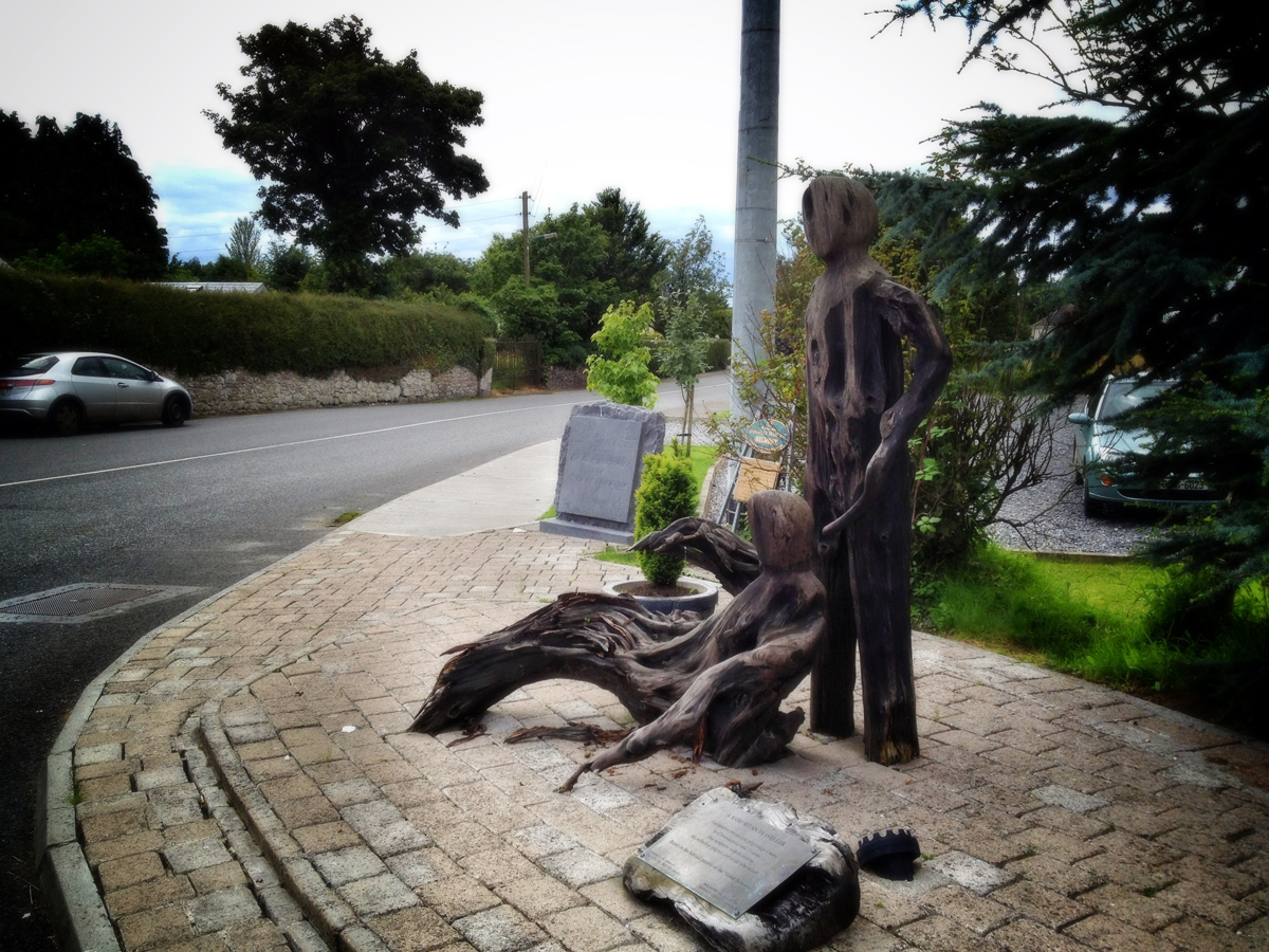 The Good Samaritan Bog Sculpture: Belmont, Co Offaly