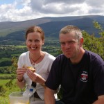 Picnic on Slievenamuck overlooking the Glen of Aherlow