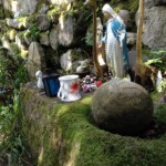 Bullaun stone at St Berrihard's Kyle, Co Tipperary