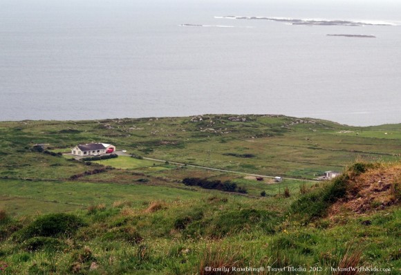 View from Sky Road, Connemara, ireland