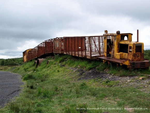 Sky Train Sculpture at Lough Boora Parklands