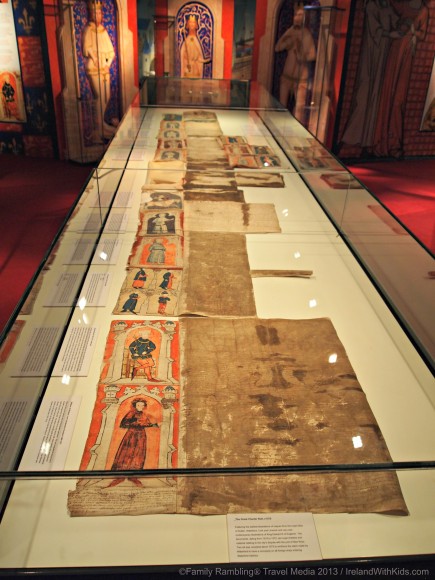 Great Charter Roll 1372, Medieval Museum, Waterford, Ireland