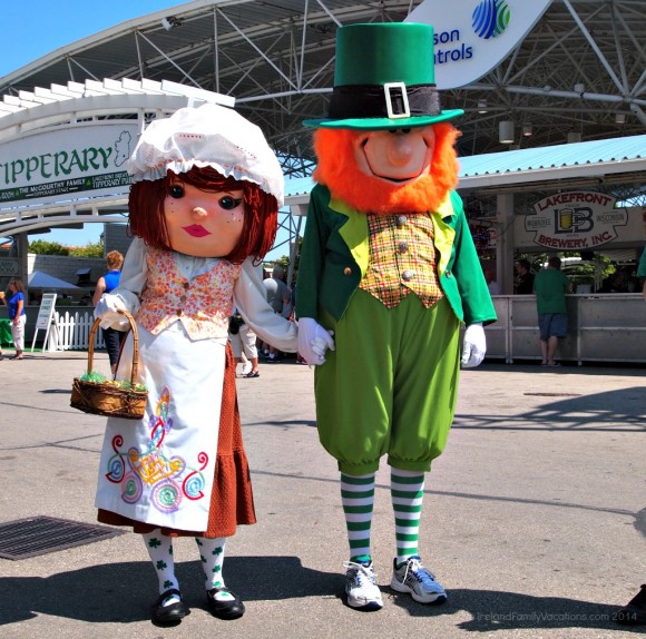Milwaukee Irish Fest Mascots