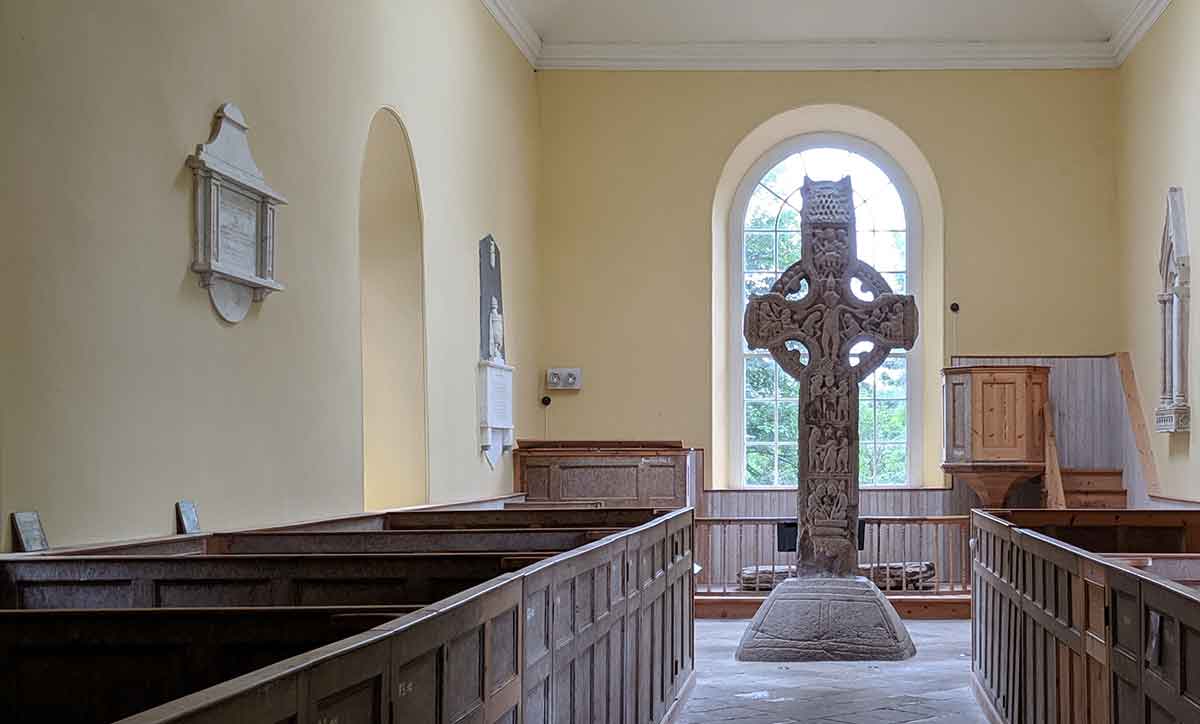 Reading the Stories of the Durrow High Cross: Co. Offaly