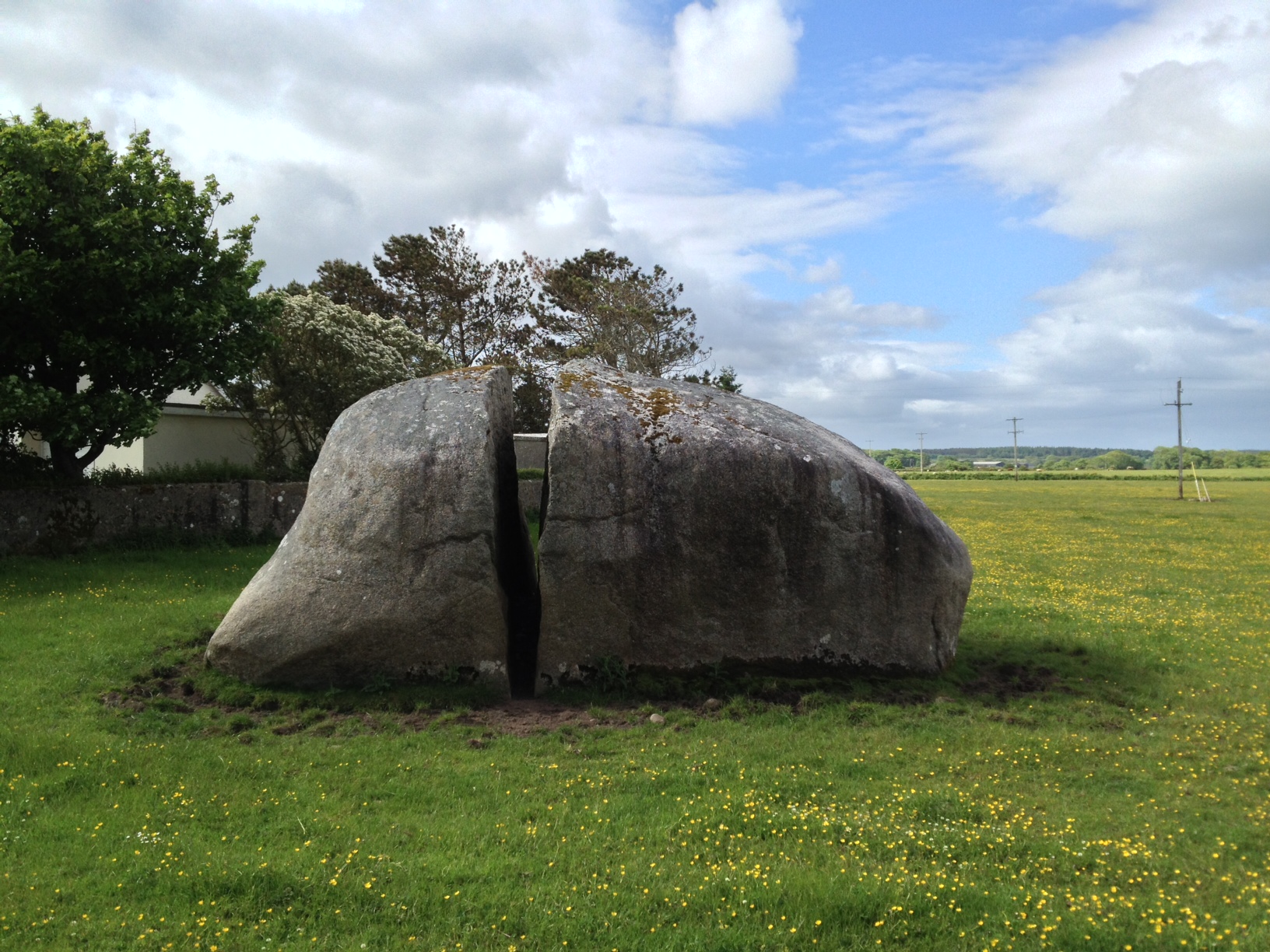 Split Rock Boulder: Easkey, Co Sligo